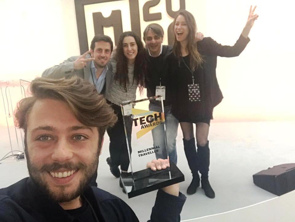 Sharewood wins the Consumer Tech Award - Millennial Traveller in London